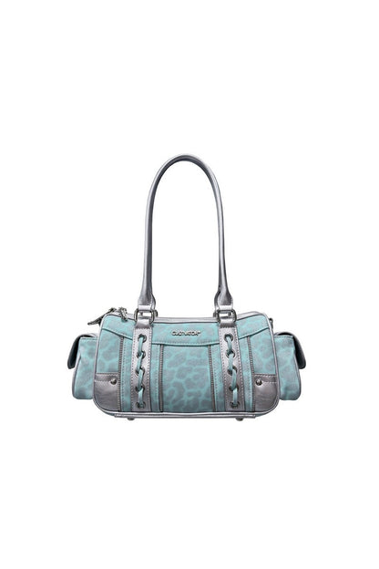 Y2K Leopard Bowling Bag