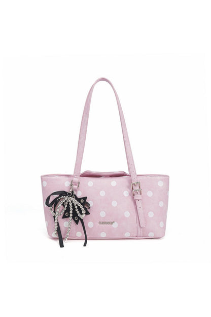 Polka Dot Underarm Bag