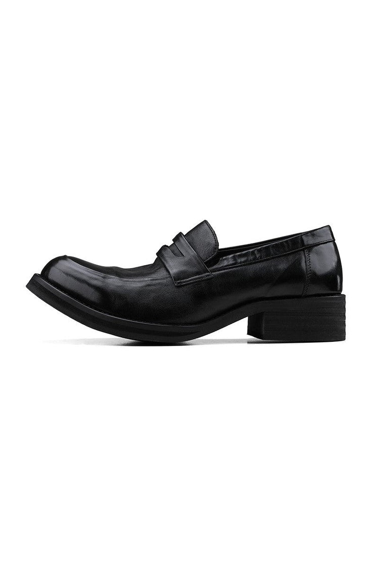 Heavycraft Leather Loafers — Hanqiaoriji — view 5