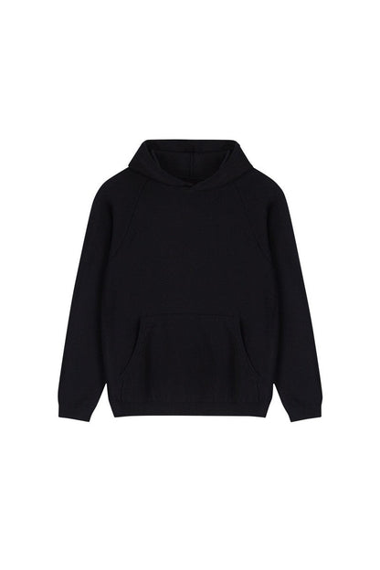Fitted Cashmere Blend Hoodie