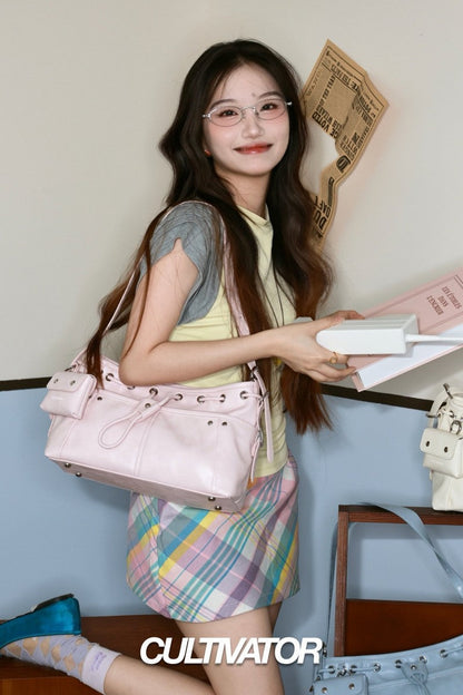 Vintage Commuter Hobo Bag
