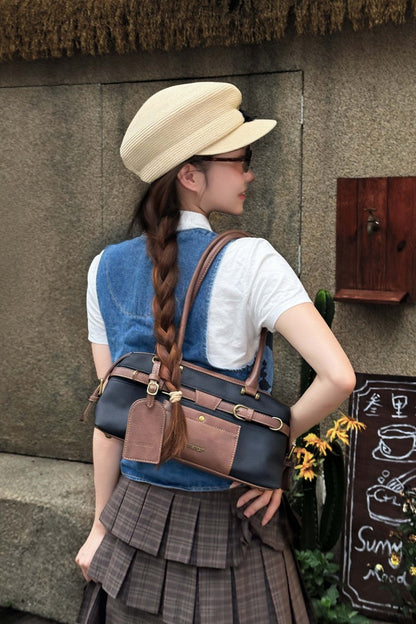 Vintage Baguette Shoulder Bag