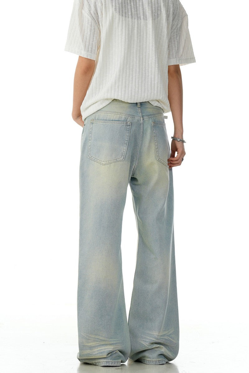 Blue Whisker Jeans