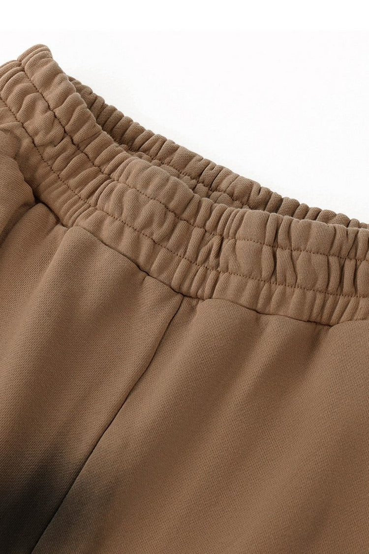 Fade Spray Monkey Wash Sweatpants — Trenqor Basics — view 6