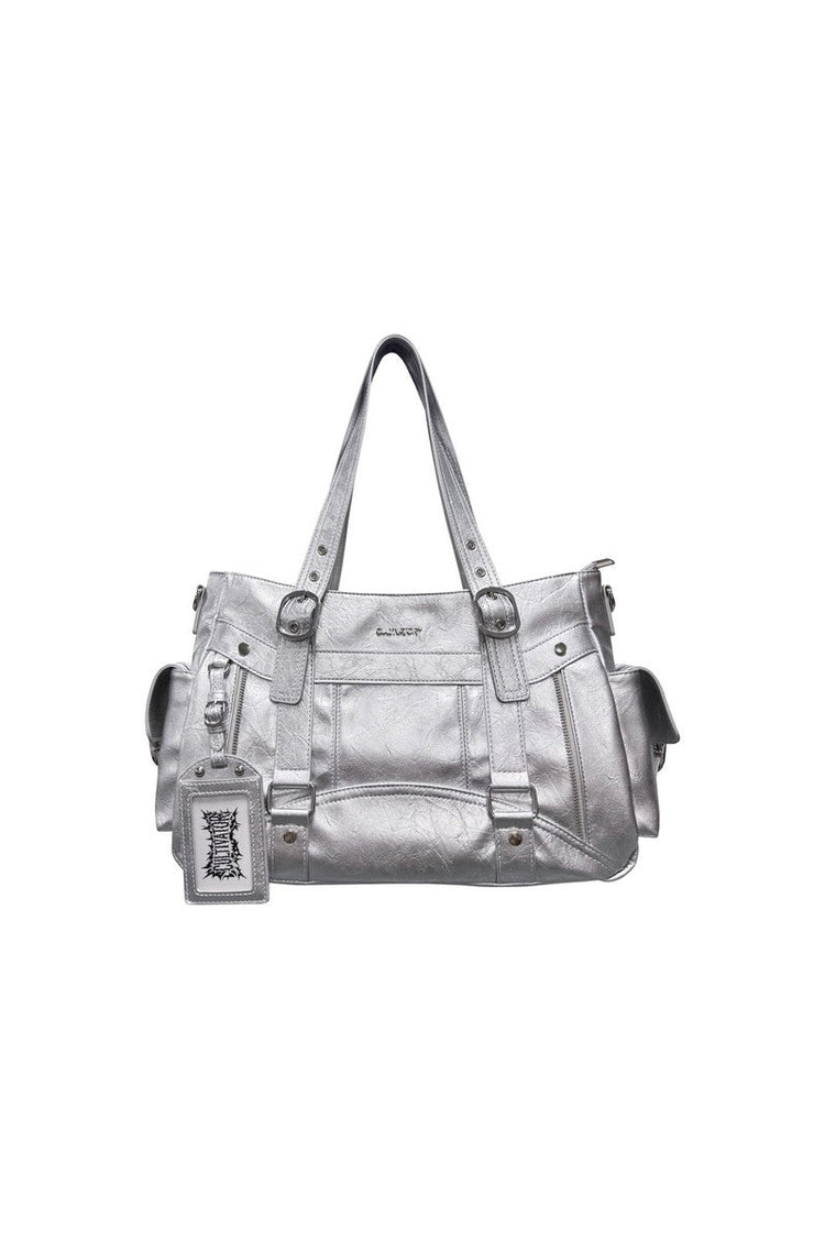Large Biker Tote Bag — Cultivator — view 8