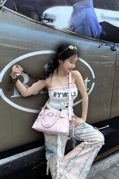 Y2K Metallic Handbag