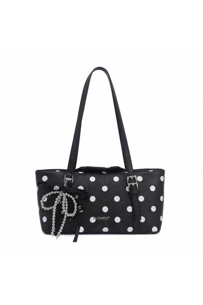 Polka Dot Underarm Bag