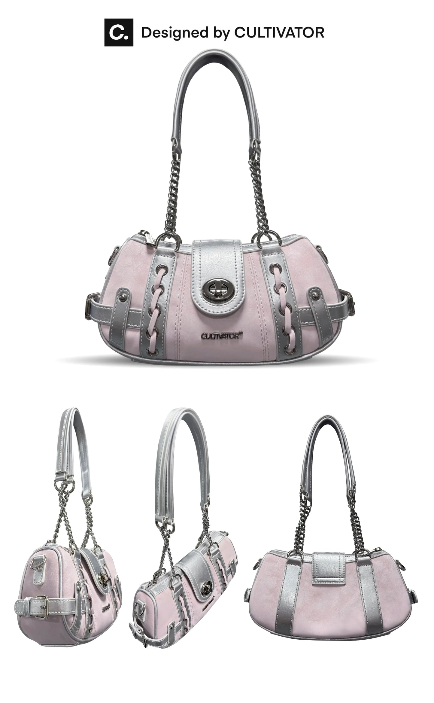 Y2K Chain Underarm Bag