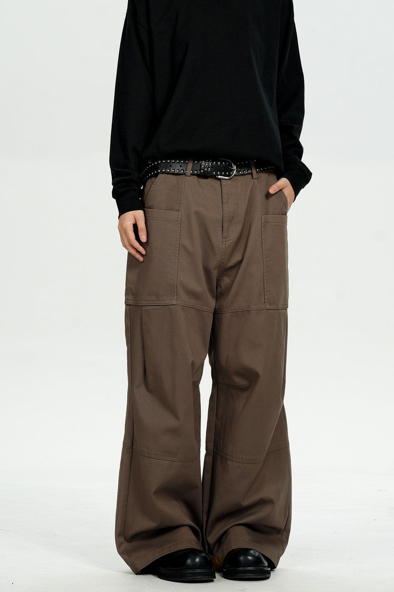 Large Pocket Casual Pants