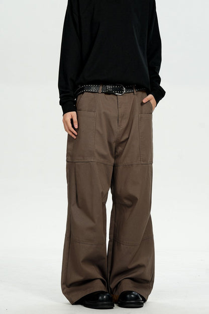 Large Pocket Casual Pants