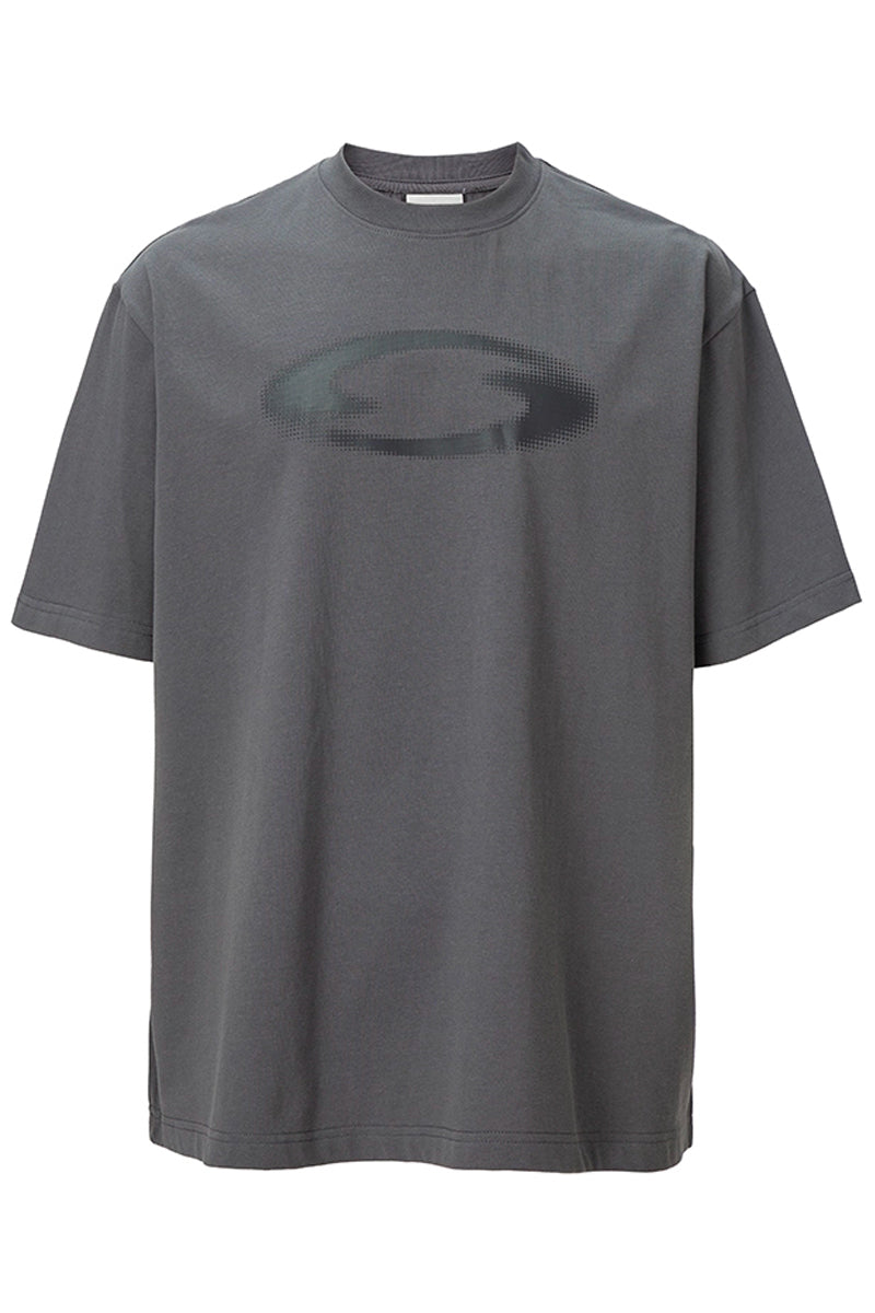 Faded Logo Print Tee