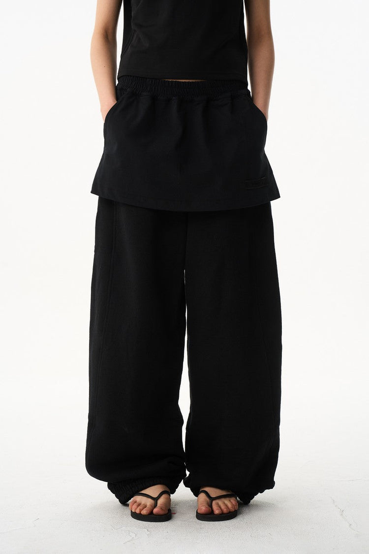 Plaid Wide Leg Pants — Blind/No Plan — view 5