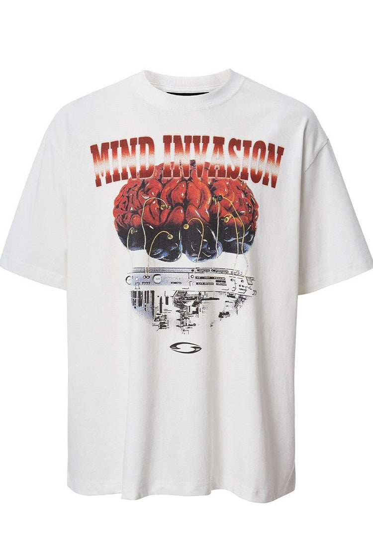 Cyber Brain T-Shirt — F2CE — view 5