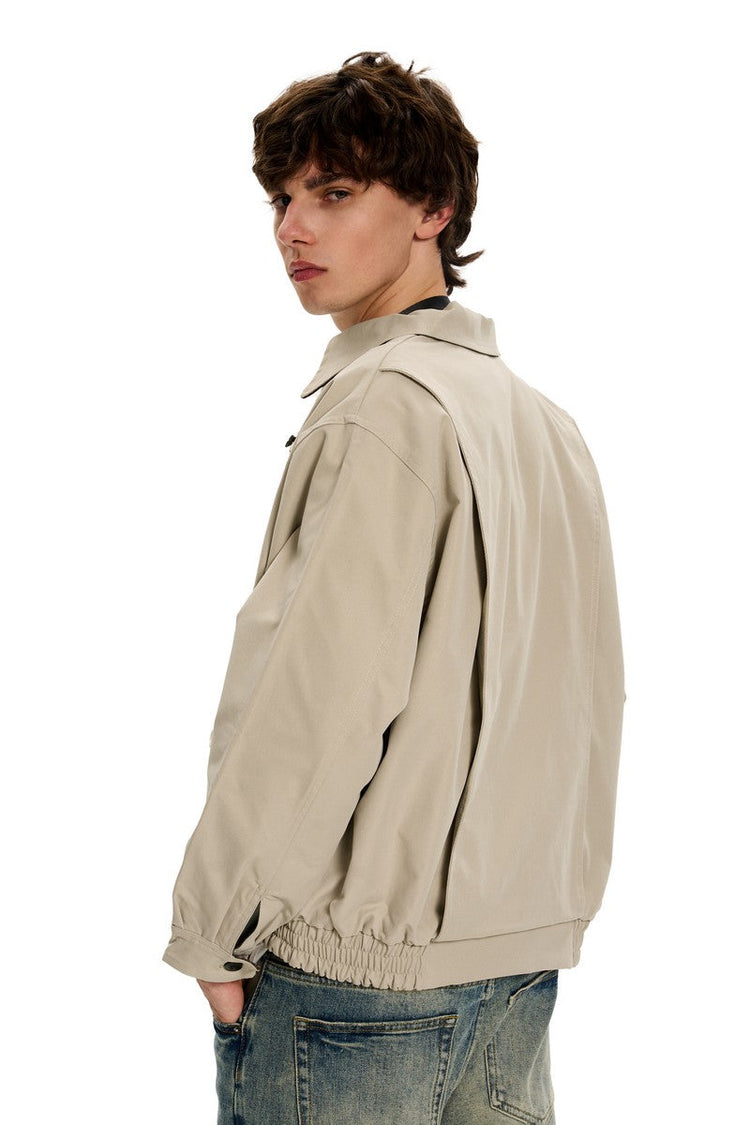 Reversible Fall Collar Jacket — Trenqor Basics — view 3