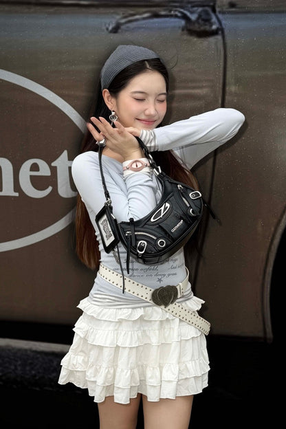 Punk Cardholder Biker Bag