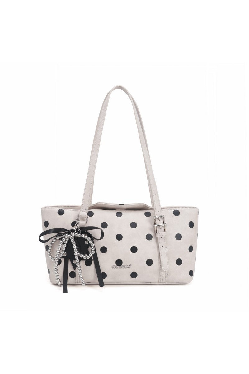 Polka Dot Underarm Bag