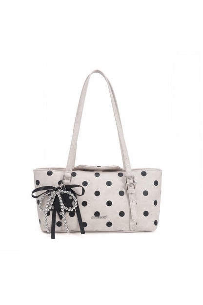 Polka Dot Underarm Bag