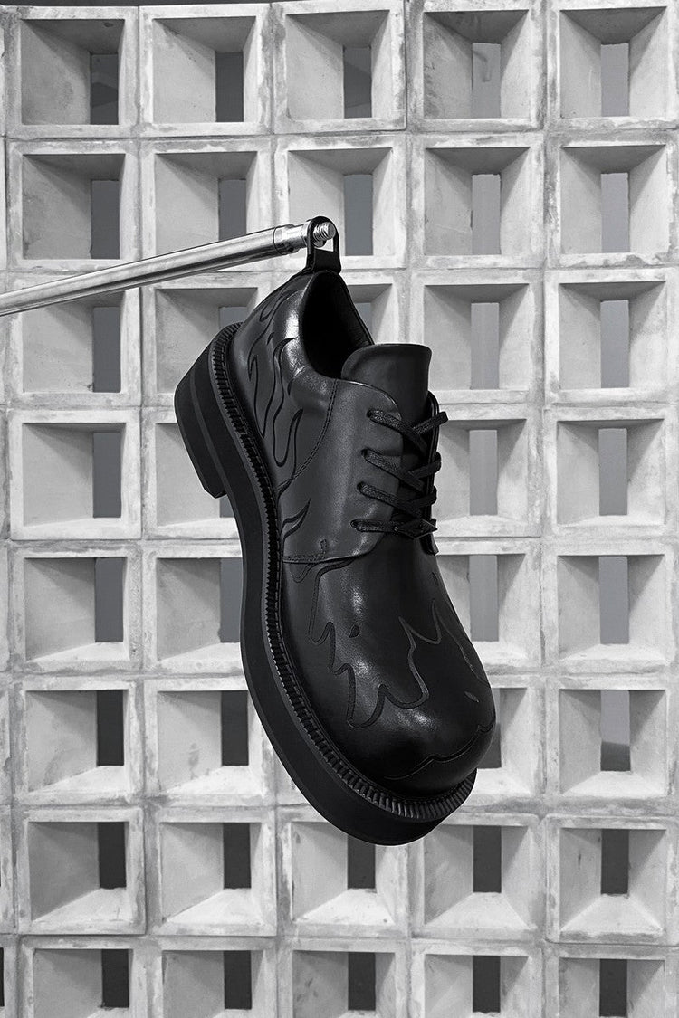 Lug Sole Derby Shoes — TERRAINCOGNITA — view 3