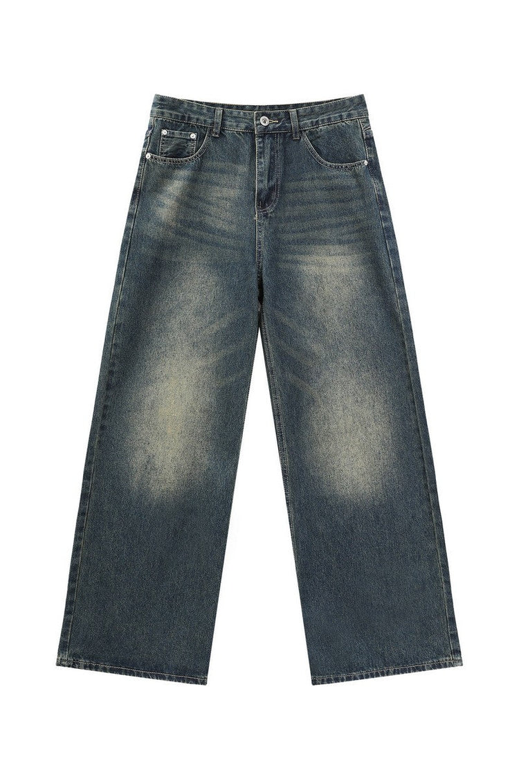 Vintage Washed A-Line Jeans — Turntide — view 7