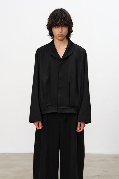Pleated Laser Cut Jacket