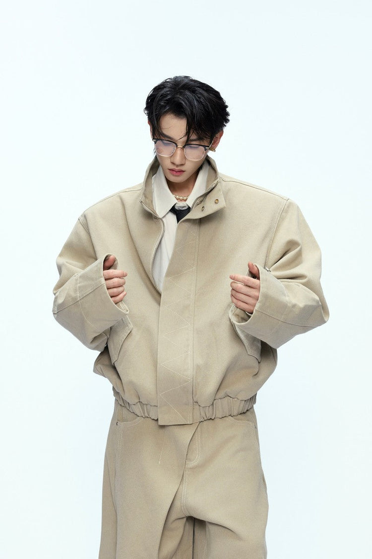Washed Harrington Jacket — Argue Culture