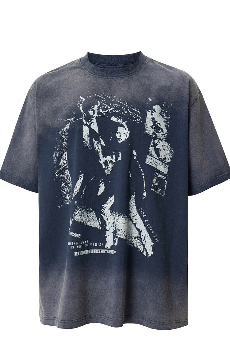Gradient Portrait T-Shirt — F2CE — view 5