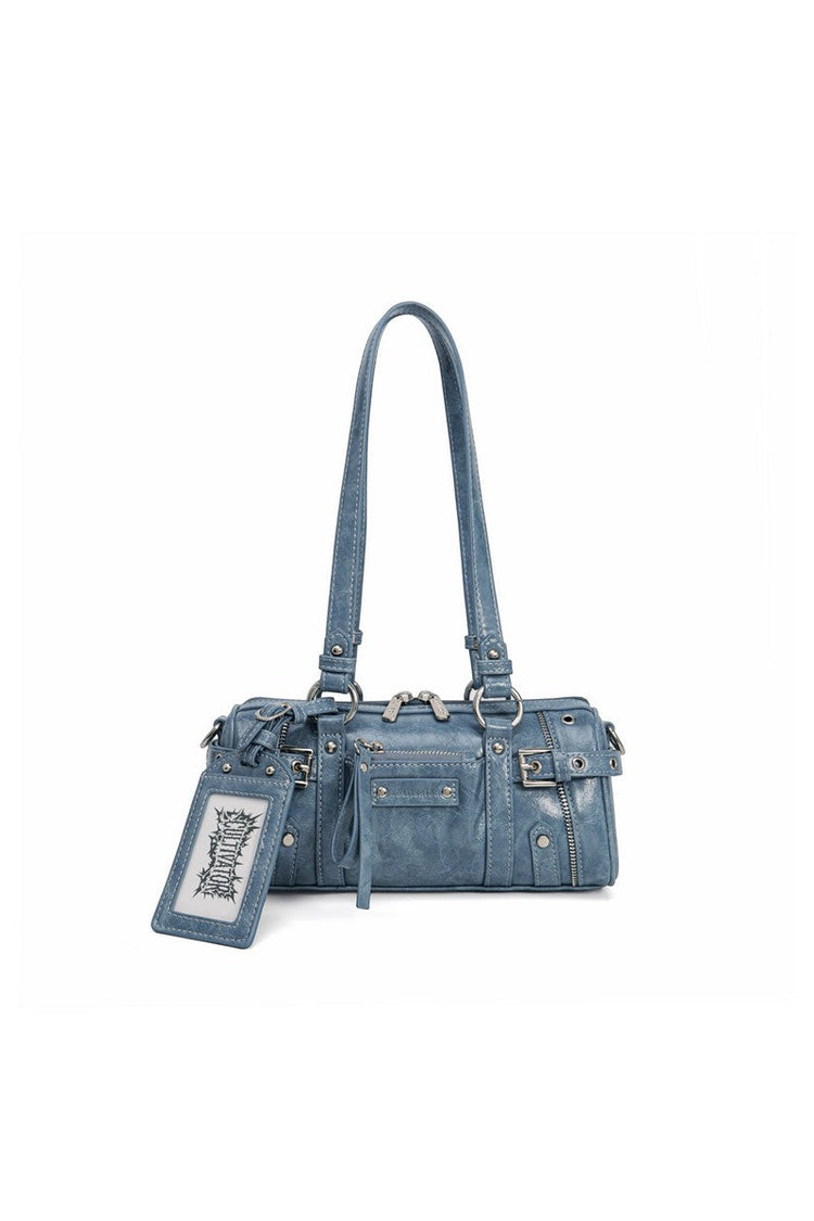 Y2K Biker Baguette Bag — Cultivator — view 2