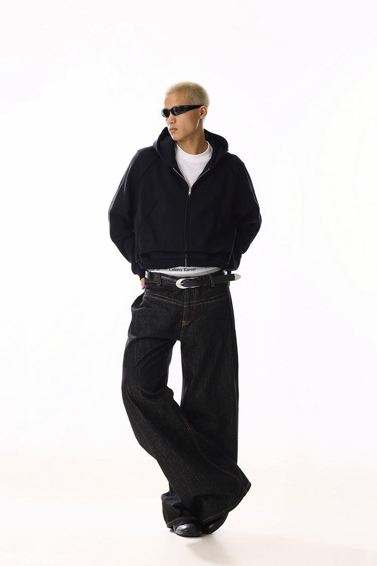 Raw Blade Cut Jeans