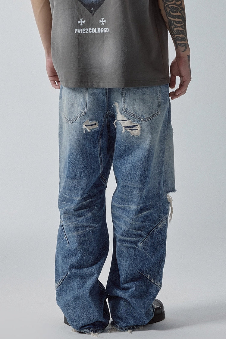 Vintage Ripped Jeans — F2CE — view 2