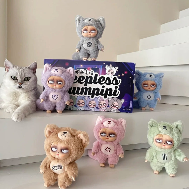 Sleepless Grumpipi™ Blind Box — Plush + Mini Keychain (Sleepless Series) — Sleepless Grumpipi — view 9