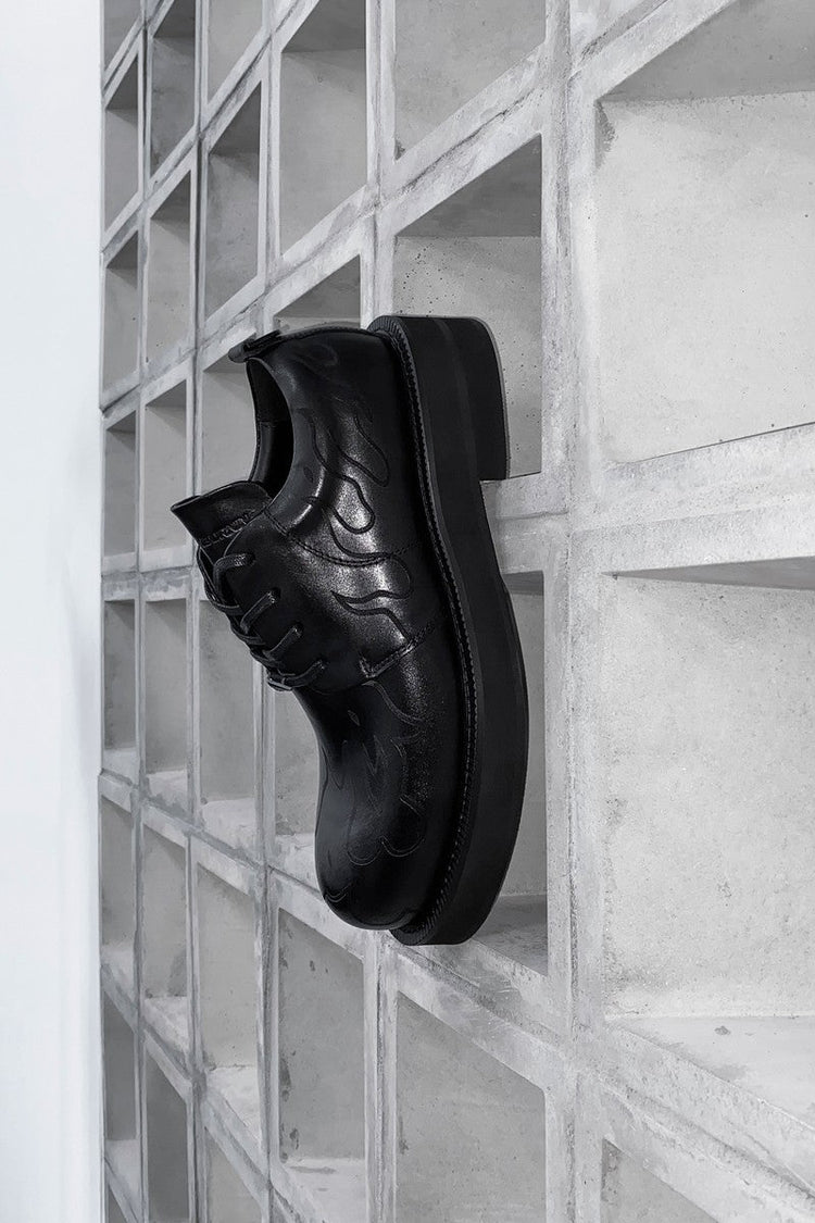 Lug Sole Derby Shoes — TERRAINCOGNITA — view 4