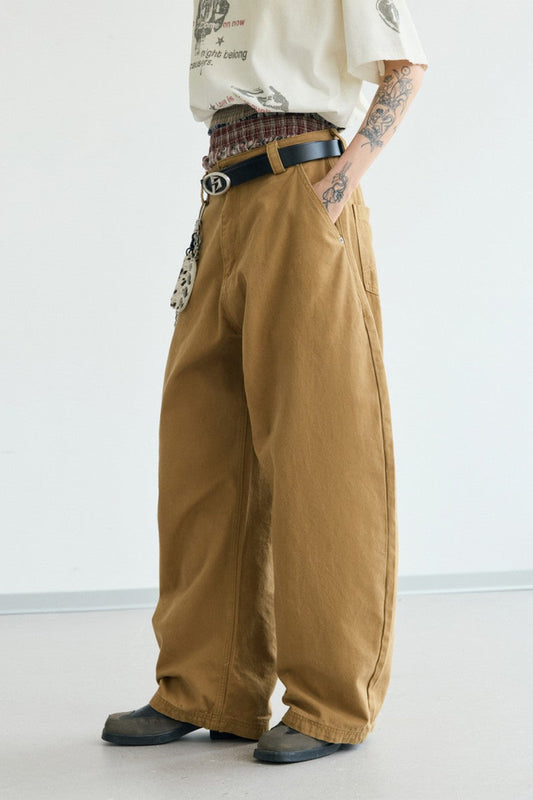 Basic Baggy Wide Jeans