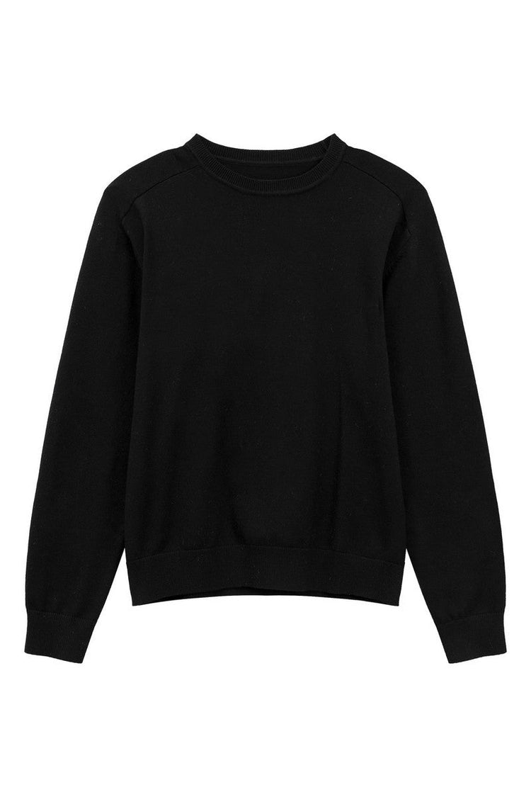 Crewneck Oversized Knit Sweater — Turntide — view 6