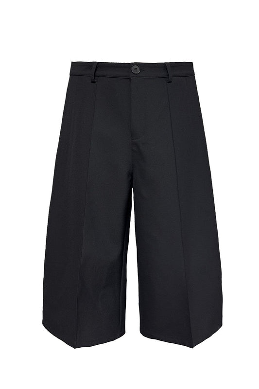 Pleated Capri Dress Pants