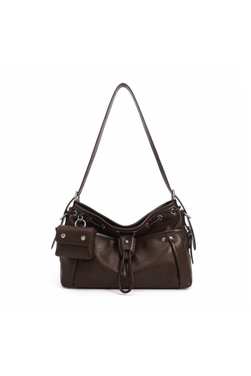 Vintage Commuter Hobo Bag