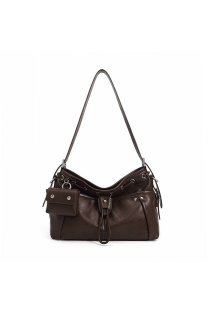Vintage Commuter Hobo Bag