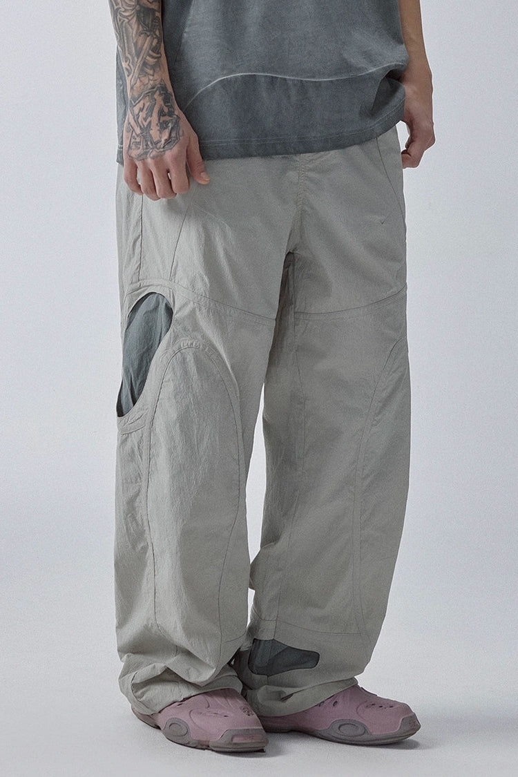 Color Block Cargo Pants — F2CE