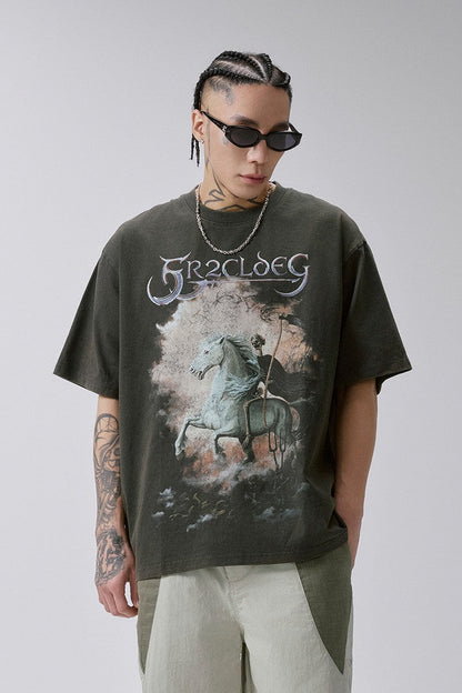 Washed Vintage Graphic T-Shirt