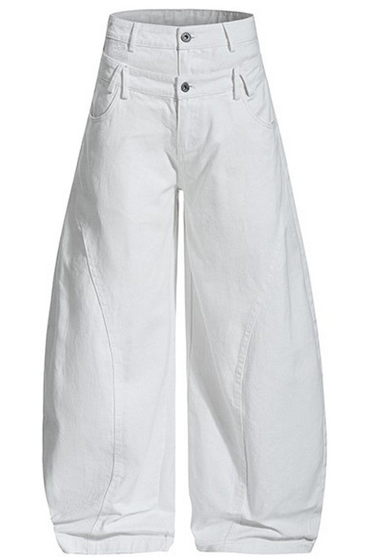 Double Waist Blade Jeans — Trenqor Basics — view 6
