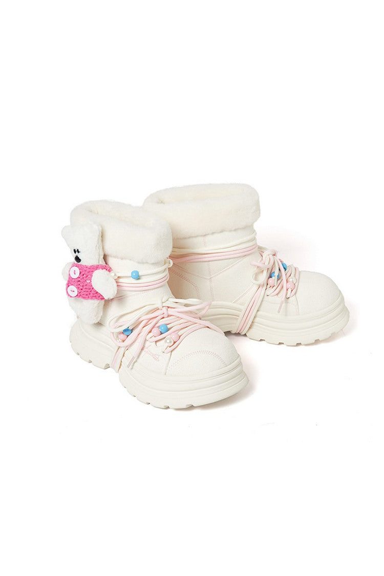 Chunky Sole Snow Boots — Killwinner — view 2