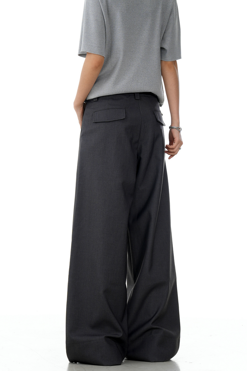 Straight Casual Trousers