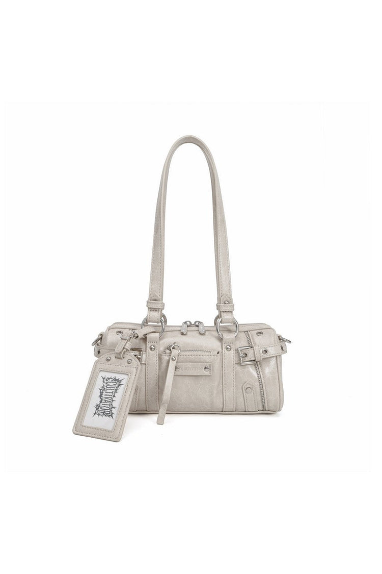 Y2K Biker Baguette Bag — Cultivator — view 4
