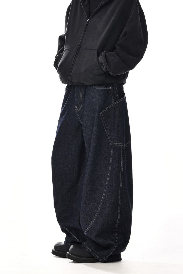 Vintage Loose Blade Jeans — MEBXX — view 3