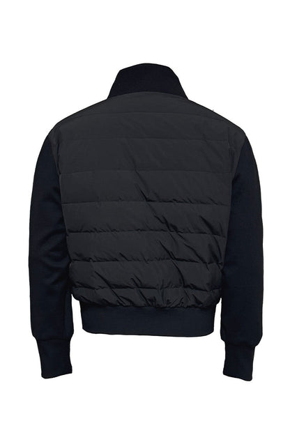 Lightweight Ribbed Collar Puffer