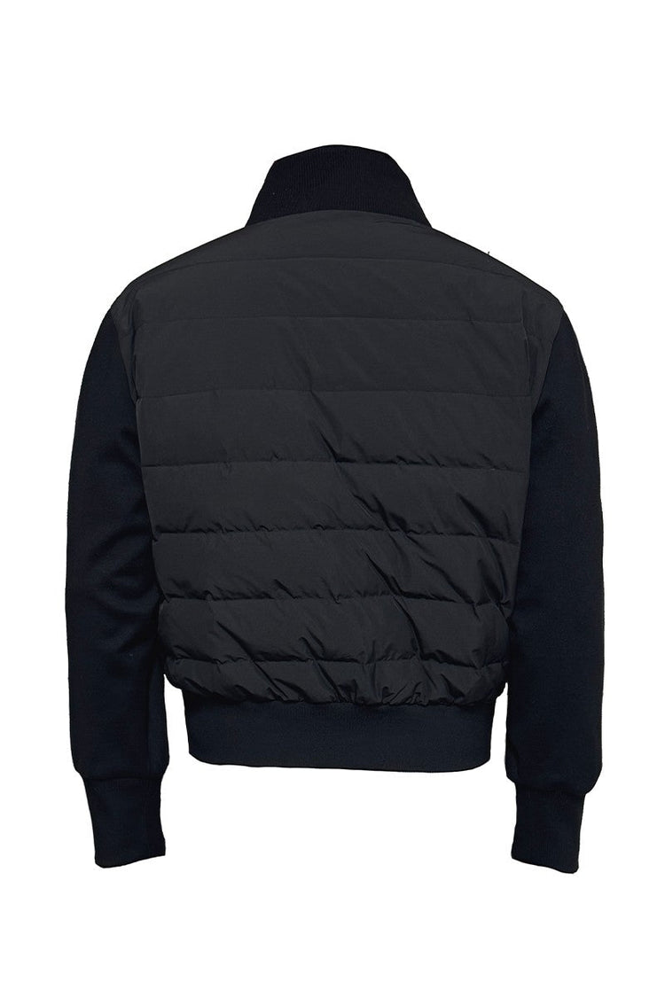 Lightweight Ribbed Collar Puffer