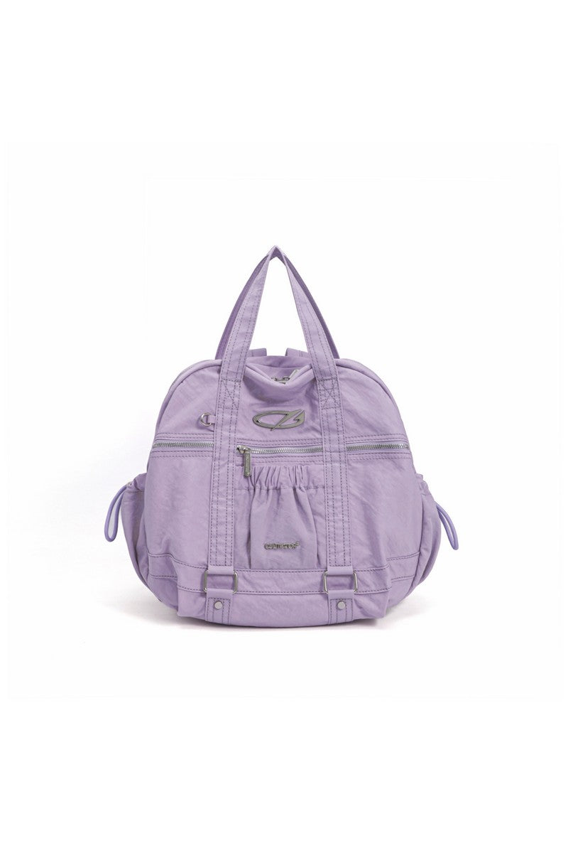 Ruched Nylon Backpack