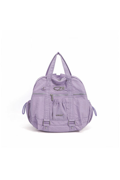 Ruched Nylon Backpack