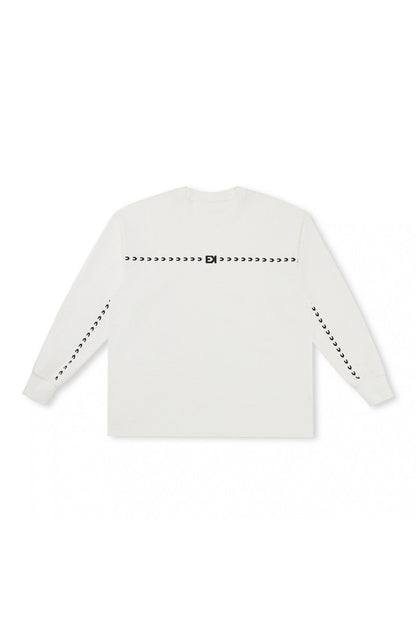 Arrow Logo Oversized Long Sleeve Tee