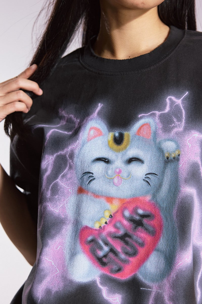 Lucky Cat Graphic Tee
