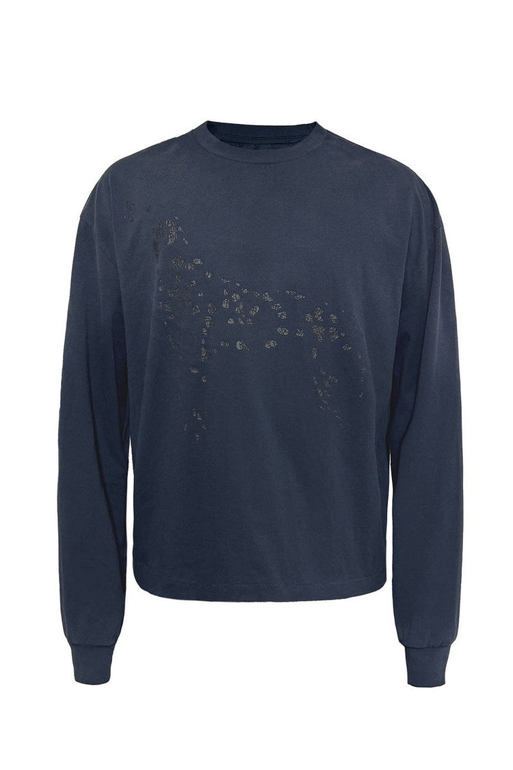 Washed Graphic Long Sleeve